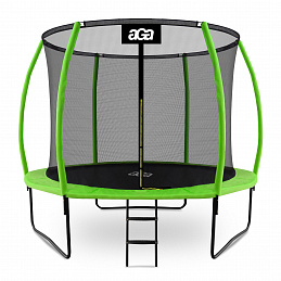 Aga SPORT EXCLUSIVE Trampolin 305 cm Svijetlo zelena + zaštitna mreža + ljestve