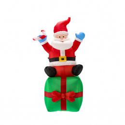 Aga Napuhujući LED Djed Božićnjak 185 cm