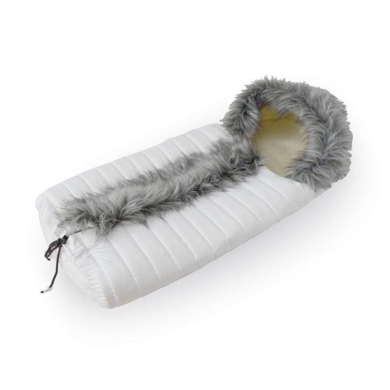 Aga Fusak Combi Luka s krznom Bijeli