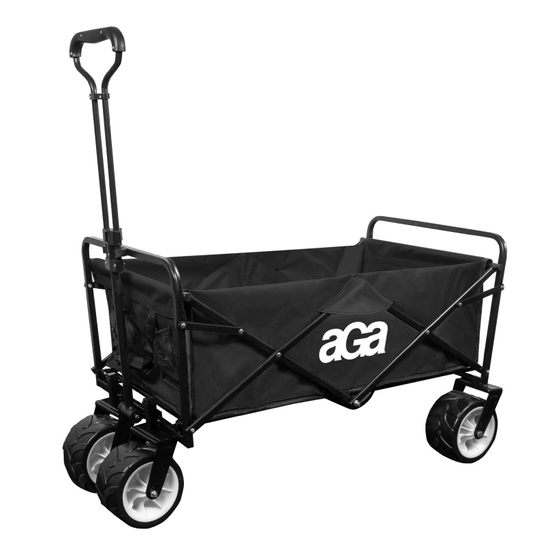 Aga Sklopiva transportna kolica MR4611-Crna