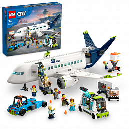 LEGO® City Putnički zrakoplov 60367 komplet igračaka za slaganje (930 dijelova)