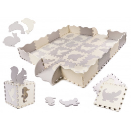 Aga Pjenasta podloga Puzzle 36 dijelova Siva/Krem