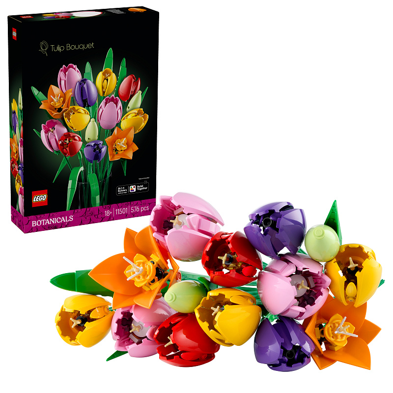 LEGO® Botanicals Buket tulipana, cvjetni ukras 11501