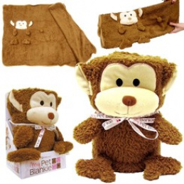 Mekana plišana deka Majmun ZA0724