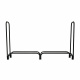 Aga Stalak za drva 200x36x116 cm Crni