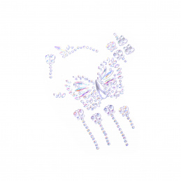 Aga4Kids Samoljepljivi kamenčići DS8113BN