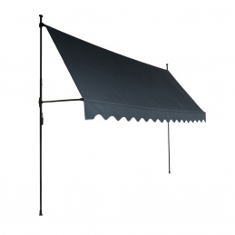 Aga Teleskopska tenda 300x120 cm Siva