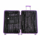 Aga Travel Set putnih kofera MR4673 Žuta/Ljubičasta