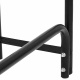 Aga Stalak za drva 200x36x116 cm Crni