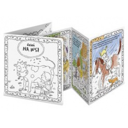 MONUMI Knjiga bojanki - Dan na selu 5+