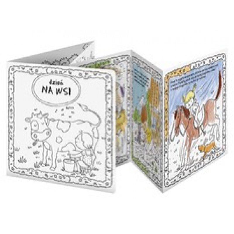 MONUMI Knjiga bojanki - Dan na selu 5+