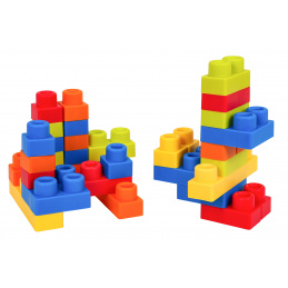 Set Mekih Kocki + Stolica Skladišni Prostor Plava