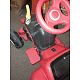 Aga4Kids Električni traktor s prikolicom Crveni - DZ245 - II. KVALITETA