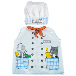 Kostim karnevalskog kuhara pekara 3-8 godina