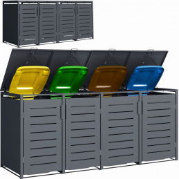 Poklop za 4 kante za smeće