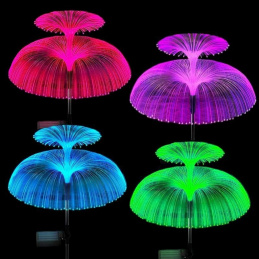 Q30F1 SOLARNA VRTNA SVJETLA MEDUZA 4 KOM