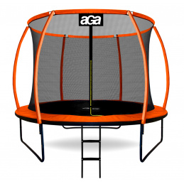 Aga SPORT EXCLUSIVE Trampolin 250 cm Narančasta + zaštitna mreža + ljestve
