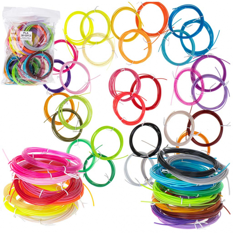 Punjenja za 3D filamentne olovke 30 kom x 3m