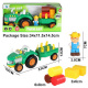 Set Traktor s Farmerom + Pribor