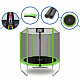 Aga SPORT TOP Trampolin 180 cm Svijetlo zelena + zaštitna mreža