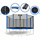 Aga SPORT PRO Trampolin 366 cm Plava + zaštitna mreža + ljestve