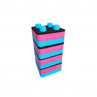 Aga4Kids Pjenaste kocke 4 komada