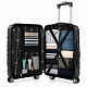 Aga Travel Set putnih kofera MR4681 Crna