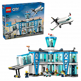 LEGO® City Zračna luka i zrakoplov – komplet s modelom zračne luke – 60502