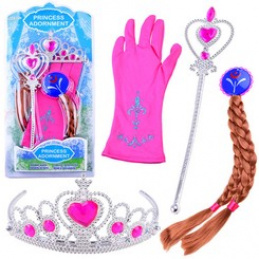 Bajkoviti princezin set Kruna od kose ZA3967