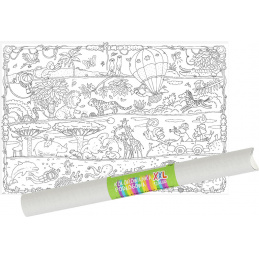 "Safari" podne bojanke XXL plakat