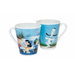 Set od 2 šalice s motivom Snoopy 280 ml