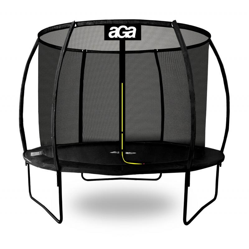 Aga SPORT EXCLUSIVE Trampolin 180 cm Crna + zaštitna mreža
