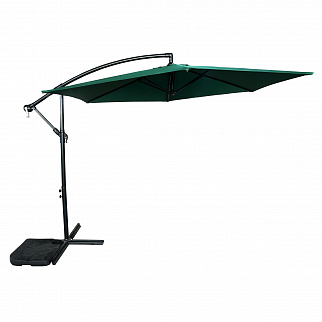 Aga Vrtni suncobran MR2025 300 cm Tamnozeleni