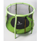 Aga Dječja trampolina 116 cm Svijetlo zelena + zaštitna mreža