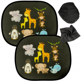 Aga Statistička zaštita od sunca za prozor automobila Majmun