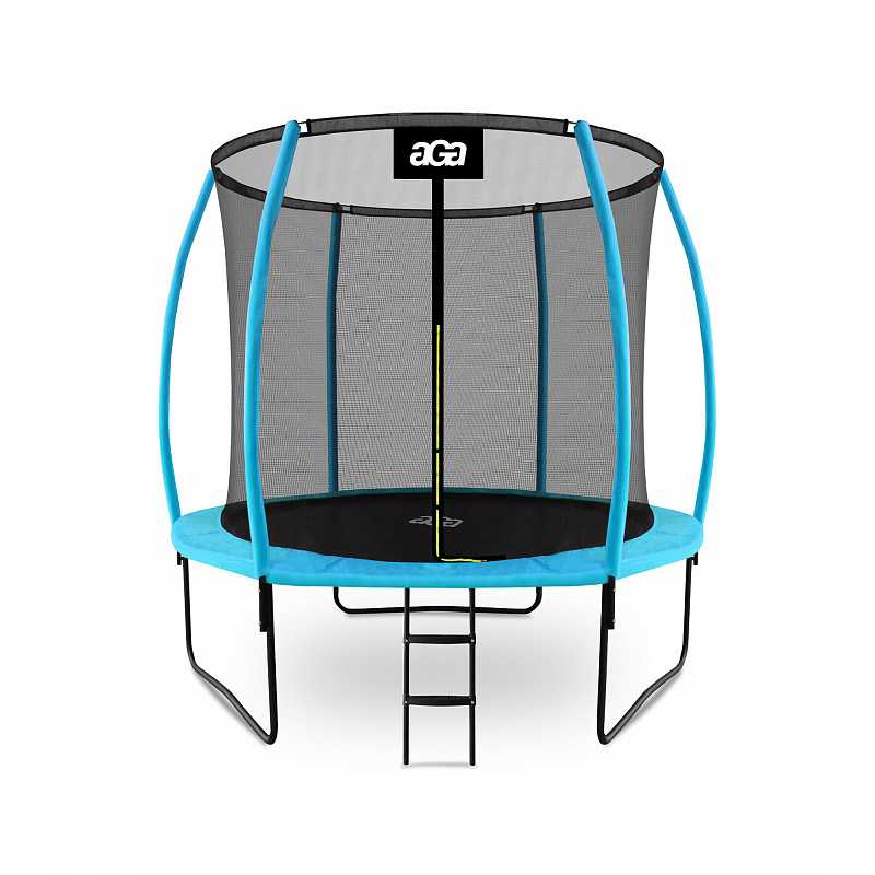 Aga SPORT EXCLUSIVE Trampolin 250 cm Svijetloplava + zaštitna mreža + ljestve