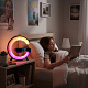 Aga RGB LED Lampa 5u1 s bežičnim punjačem Crna