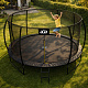 Aga SPORT EXCLUSIVE Trampolin 366 cm Crna + zaštitna mreža + ljestve