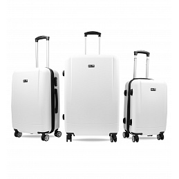 Aga Travel Set putnih kofera MR4656 Bijela