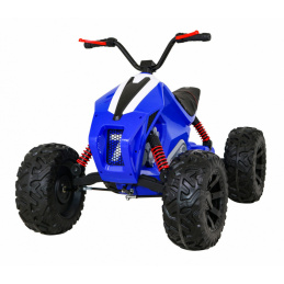 Lucky Seven baterija quad Blue + EVA kotači + Slow Start + LED + MP3 USB