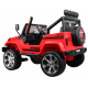 Terensko vozilo Raptor Drifter Red + Daljinski upravljač + Pogon 4x4 + Prostor za pohranu + Spori start + MP3 LED dioda