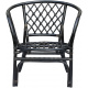 Aga Ratanova garnitura BAHAMA Black Red