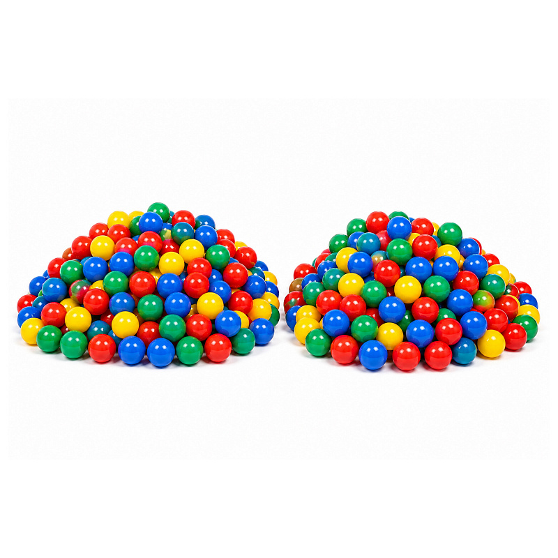 Aga plastične loptice MIX 7 cm 200 kom