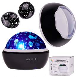 Aga Noćna lampa s projektorom - morske dubine