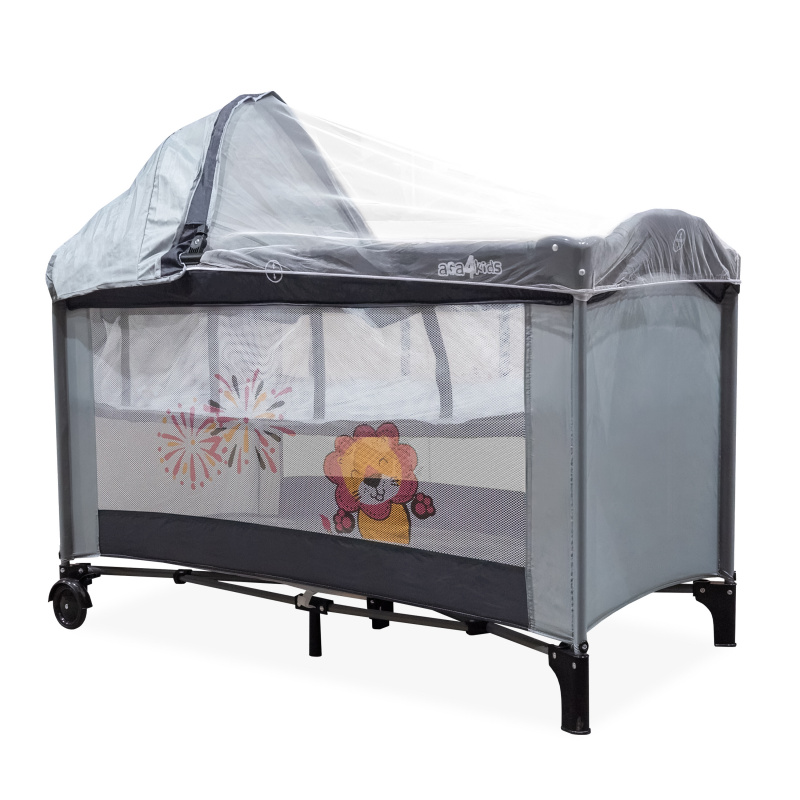 Aga4Kids Putni krevetić MR6671 Svijetlosiva