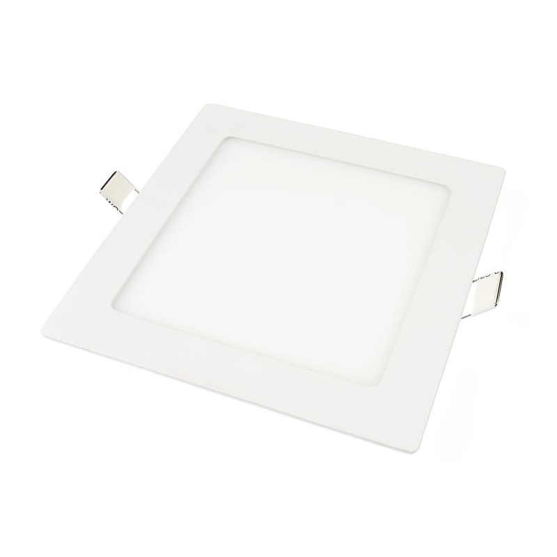 Kvadratna ugradbena LED ploča - 12 W - neutralno bijela