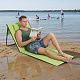 Linder Exclusiv Sklopivi ležaljka za plažu Zelena