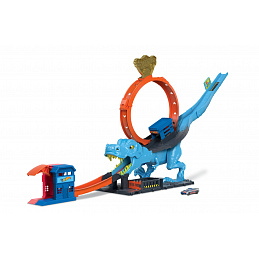 Hot Wheels City HKX42 Petlja s proždrljivim T-Rexom