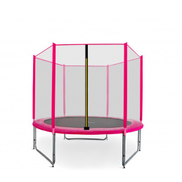 Aga SPORT PRO Trampolin 150 cm Pink + zaštitna mreža