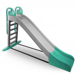 Doloni Tobogan s rukohvatom 243 cm Sivo-zelena
